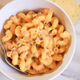 Image for article titled Turn Your Leftover Holiday Cheeseball Into Gooey Mac & Cheese